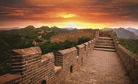 Great Wall of China - Credit: GEtty