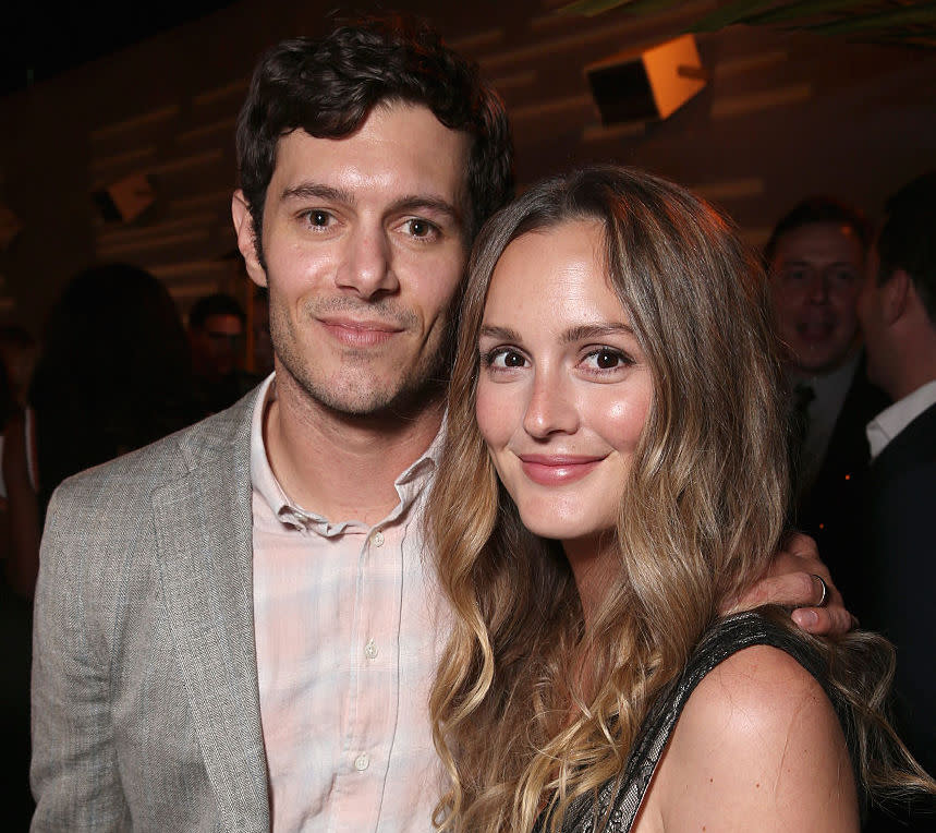 Leighton Meester and Adam Brody walk the red carpet together —for one of the first times, EVER