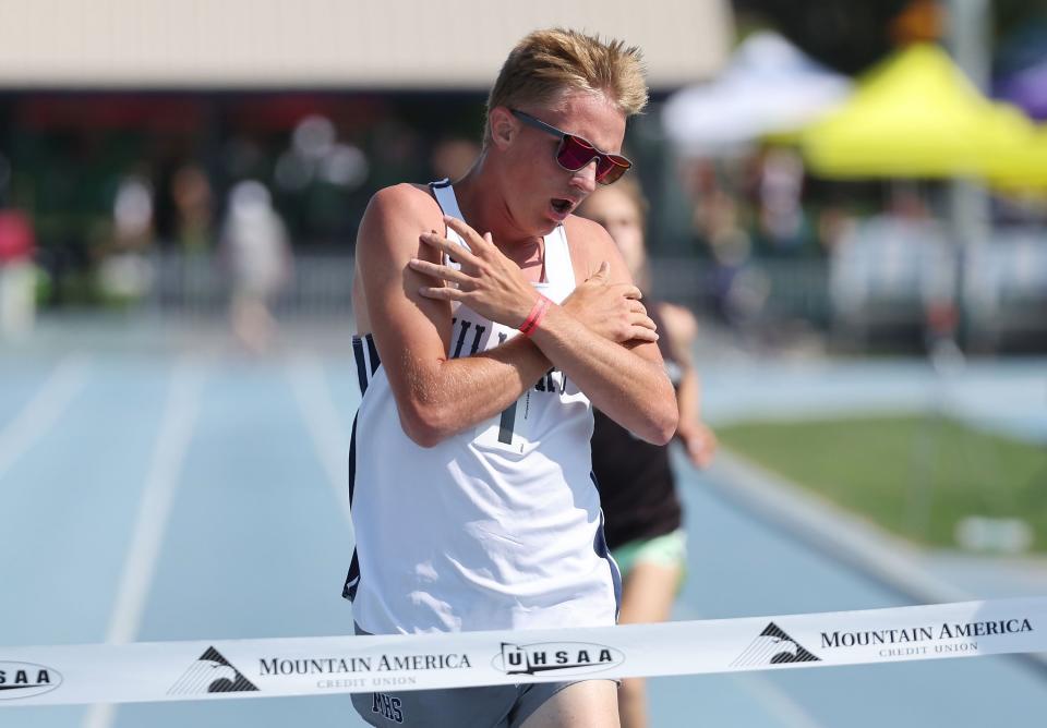 Action from the Utah high school track and field championships at BYU in Provo on Friday, May 19, 2023. | Jeffrey D. Allred, Deseret News