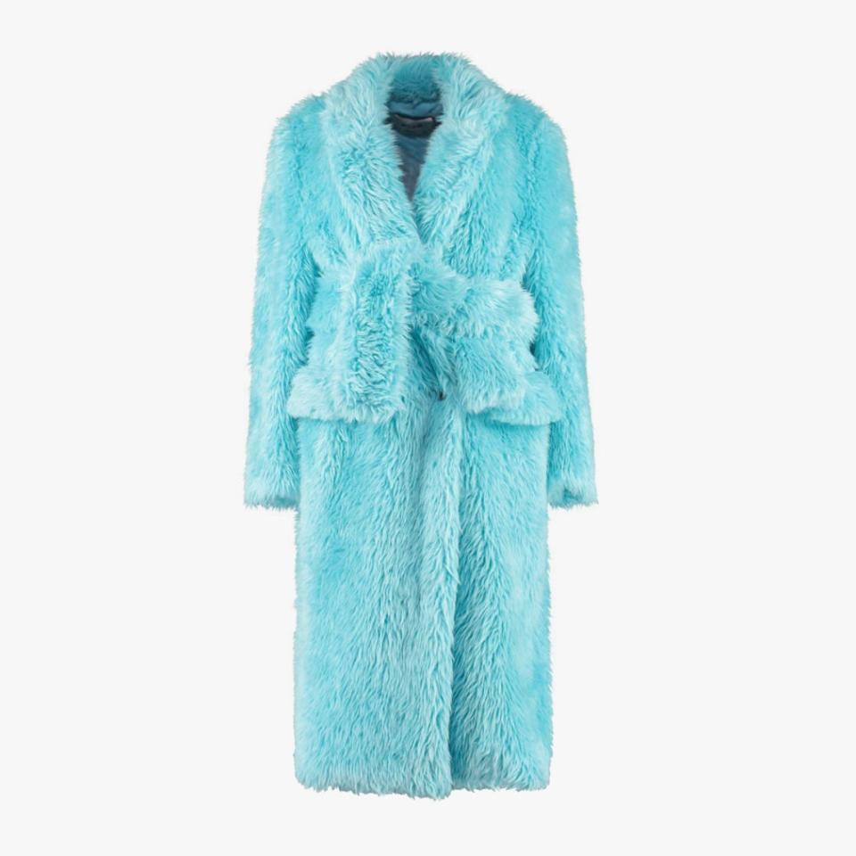 MSGM faux-fur coat