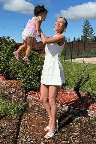 <p>Alyssa Scott/Instagram</p> Alyssa Scott and her daughter Halo photographed on Mar. 31, 2024