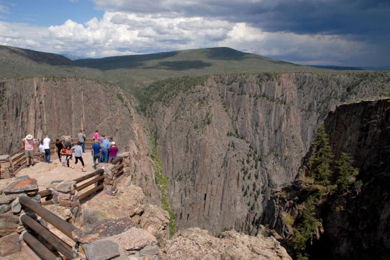 The Black Canyon of the Gunnison in Colorado is now easier to reach for European travellers flying direct to Denver from Dublin. Christian Röwekamp/dpa