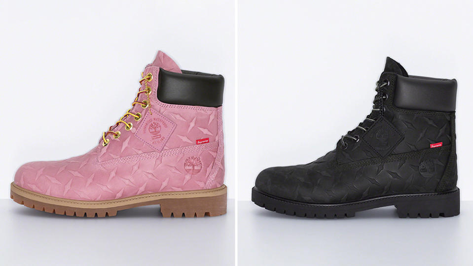 Pink and Black colorways in the 6” Premium Waterproof Boot