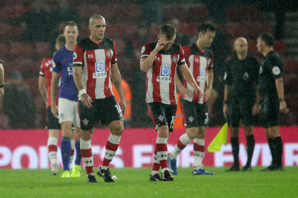 Southampton is trying to make things right with fans after a 9-0 loss to Leicester in the Premier League.(Robin Jones/Getty Images)