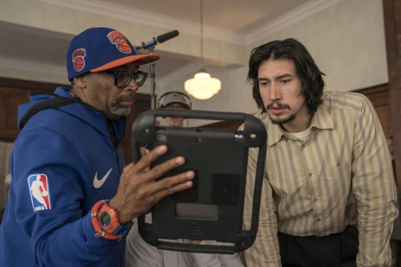 Spike Lee and Adam Driver, "BlacKkKlansman", Focus Features