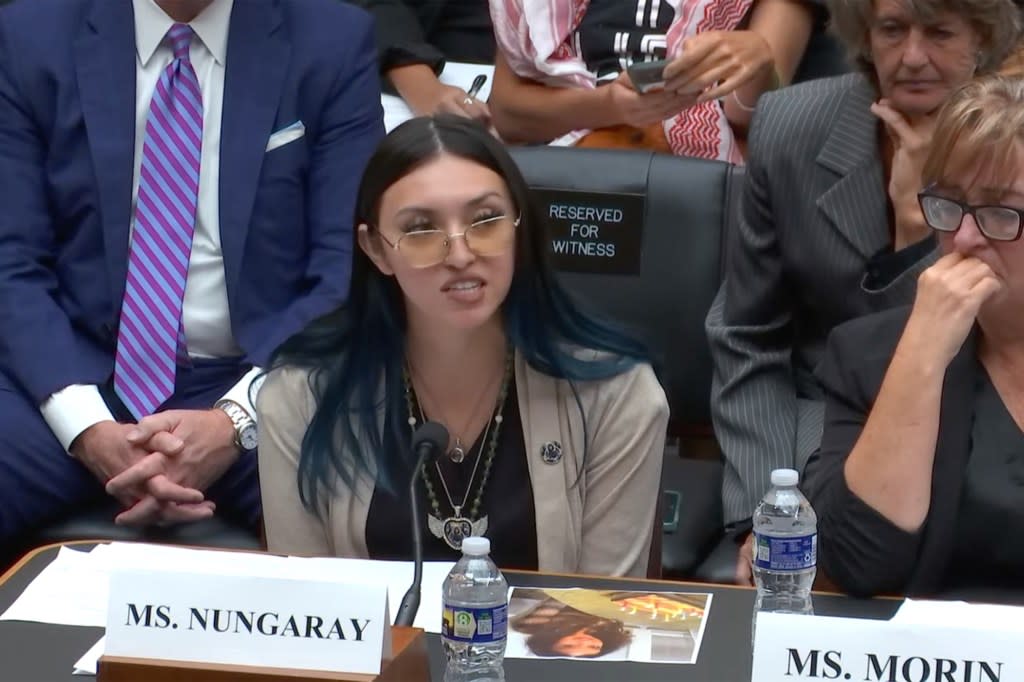 Alexis Nungaray faulted the Biden administration’s border policies for her daughter’s brutal death. House Judiciary GOP/YouTube