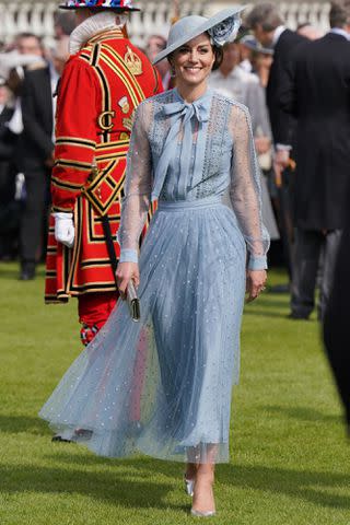 Jonathan Brady - WPA Pool/Getty Kate Middleton attends garden party in May 2023