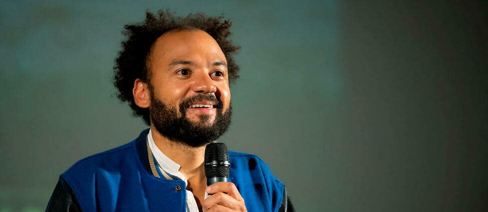 Fabrice Éboué est un humoriste, metteur en scène, acteur, scénariste et réalisateur français.   - Credit:PAULINE MAILLET / Collection ChristopheL via AFP