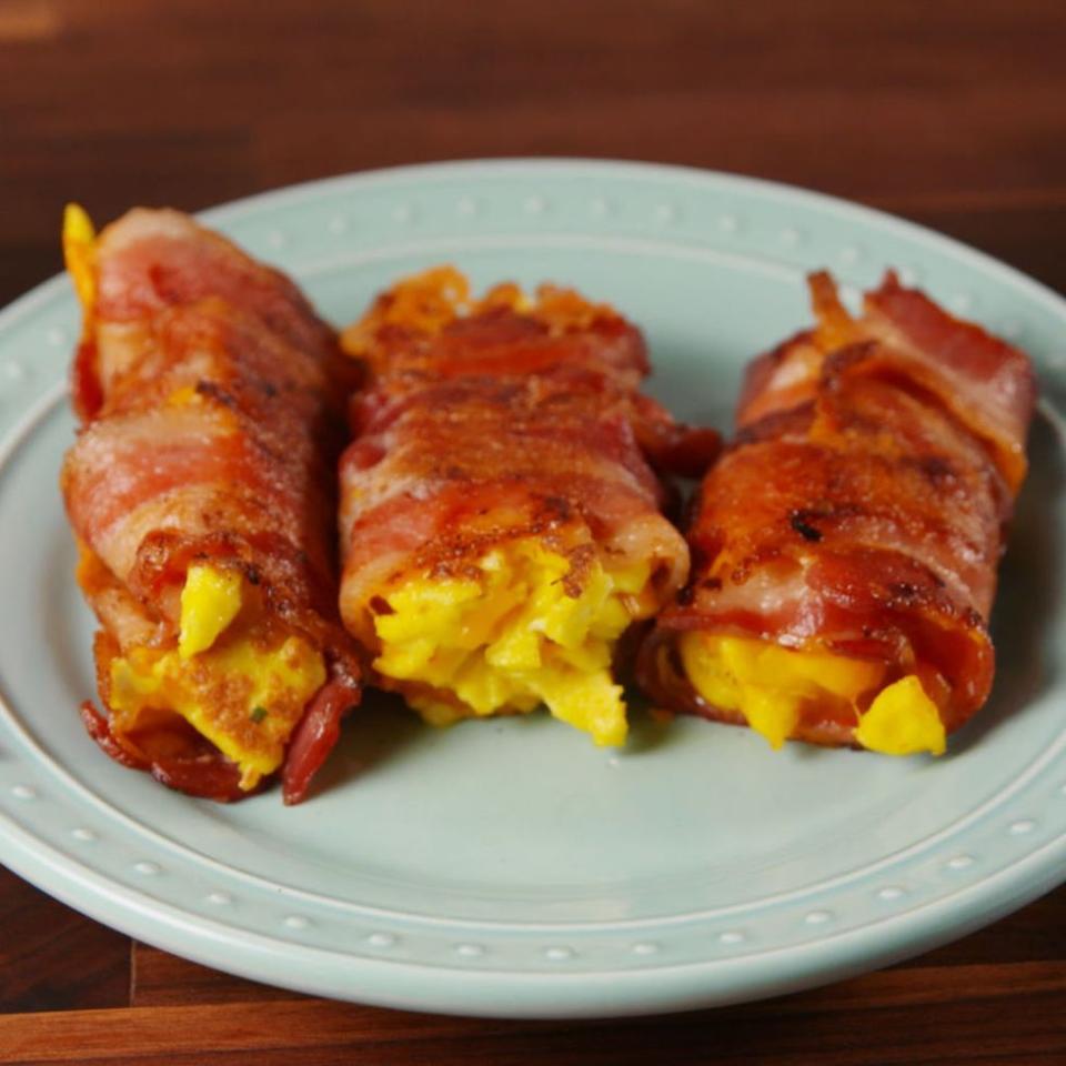 Bacon, Egg, and Cheese Roll-Ups