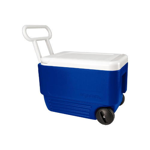 Igloo 38-QT. Hard-Sided Ice Chest Cooler with Wheels