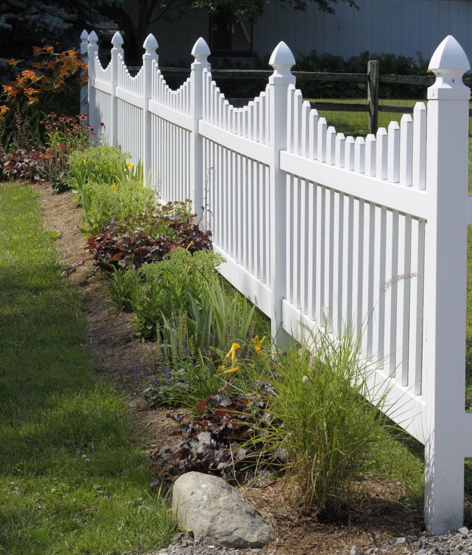 white picket best fence ideas