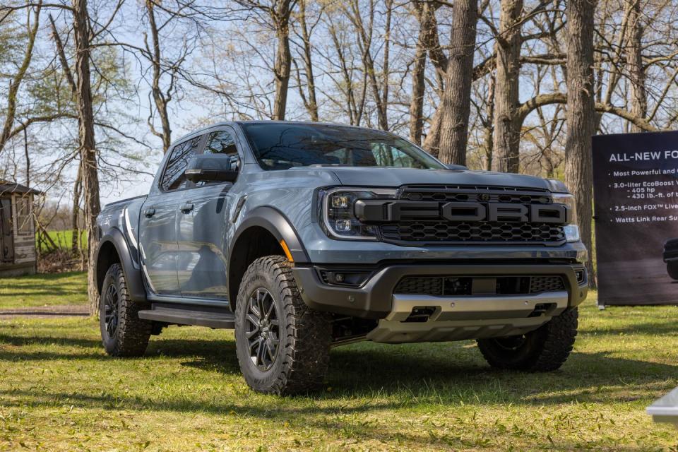 2024 ford ranger raptor debut event in dexter, michigan