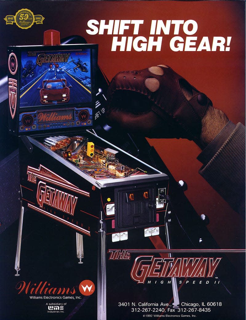 Image:  Williams Electronic Games