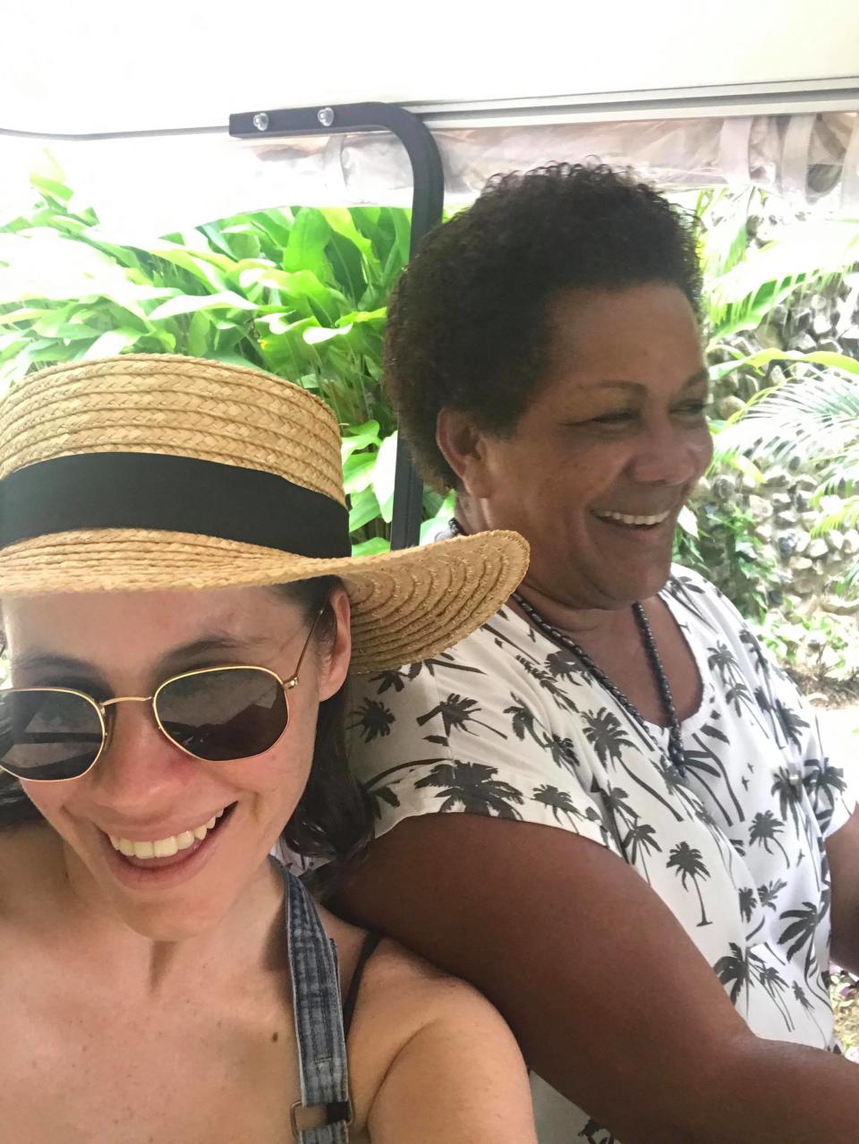 Tulia the resort manager runs the show at Likuliku. The most professional and kind woman in all of Fiji. Photo: Carly Williams/Be