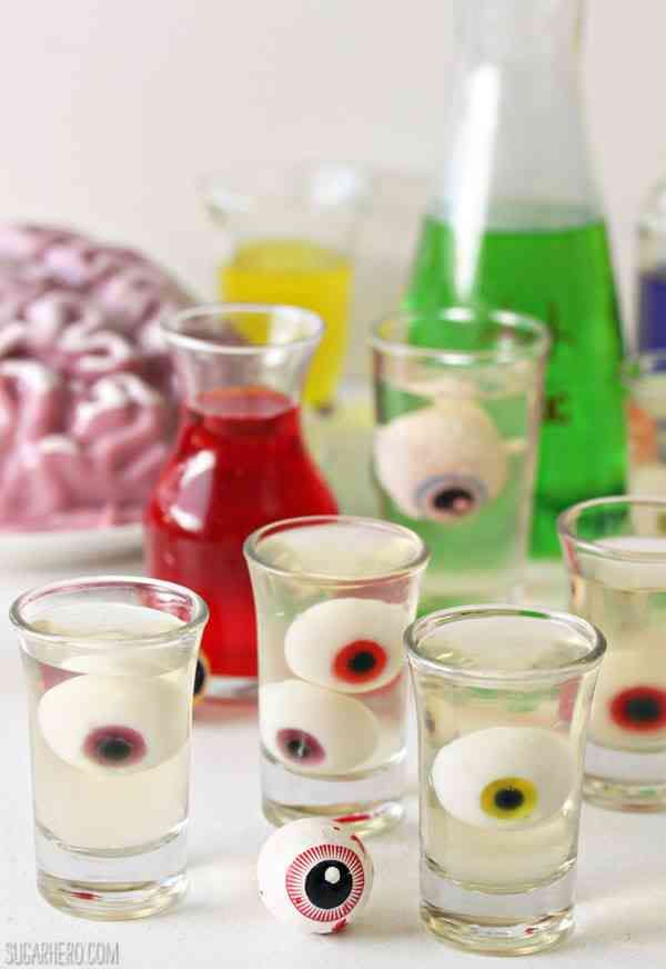 Floating Eyeball Jello Shots