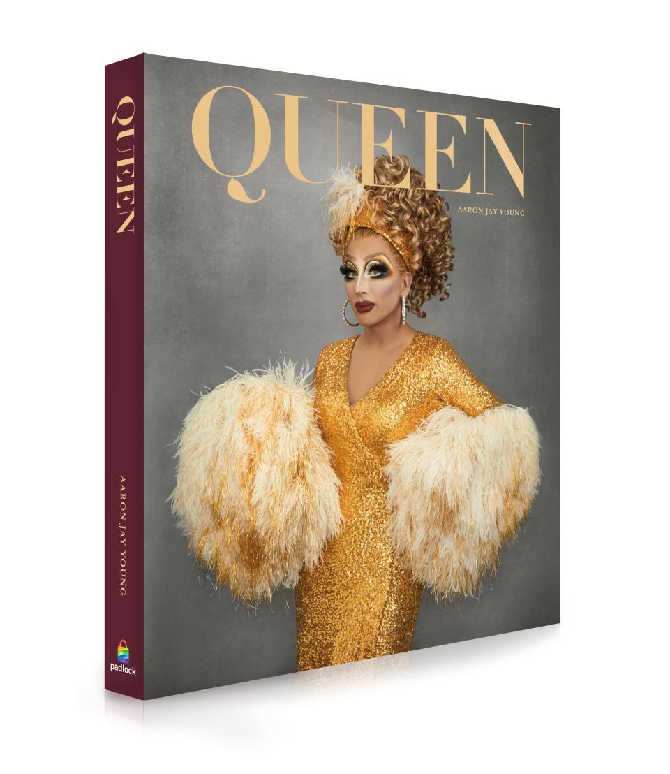 "Queen" is a coffee table book full of drag queen portraits by Palm Springs photographer Aaron Jay Young.