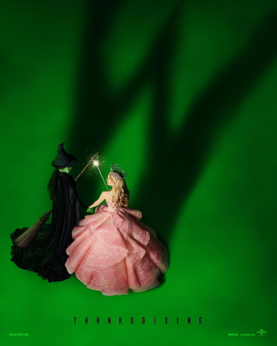 Official movie poster for Wicked: Part One (2024)