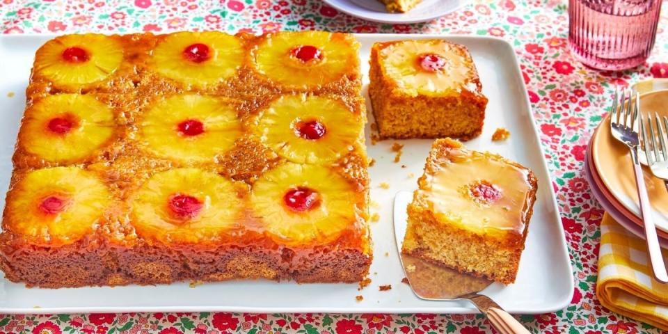 fathers day desserts pineapple upside down cake