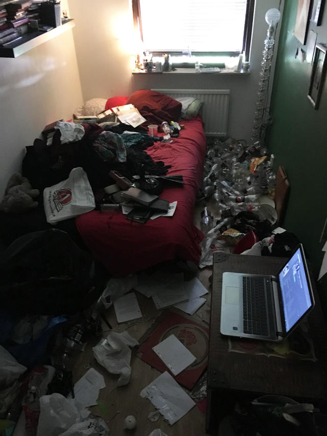 dirty room before and after