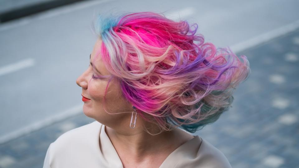 <span><span>Woman with mermaid hair. <em>Credit: Reshetnikov_art/Shutterstock</em></span></span>