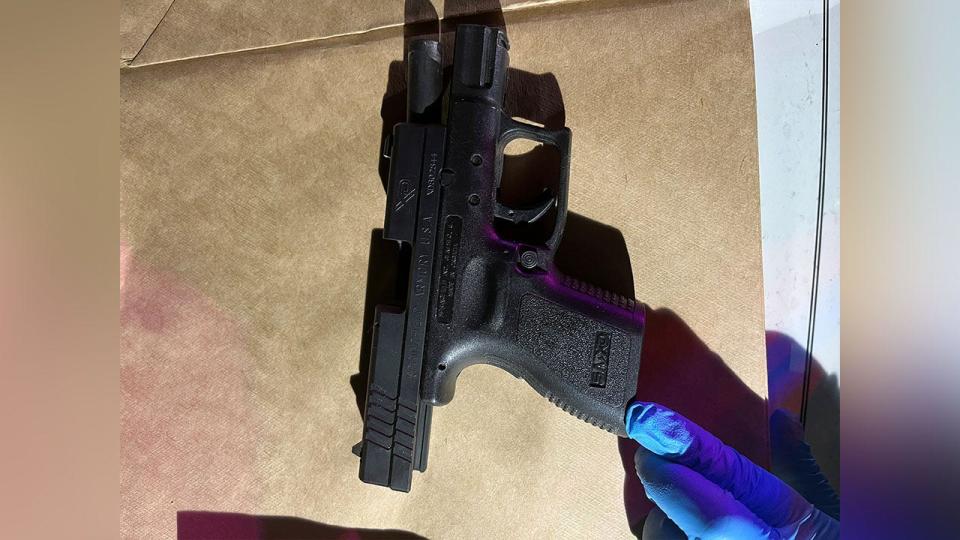 <div>Officials say this was the gun that the suspect used. Courtesy: Polk County Sheriff's Office</div>