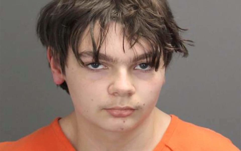 Ethan Crumbley, 15, has been charged with first-degree murder in a high school shooting - Reuters