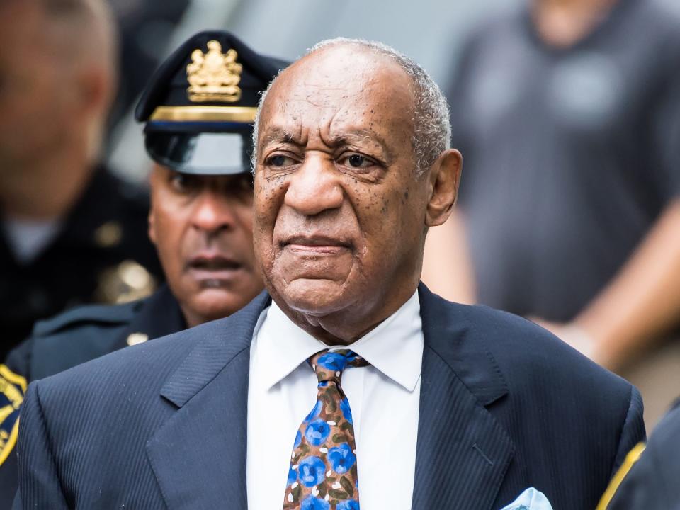 Bill Cosby arriving for sentencing for his sexual-assault trial at the Montgomery County Courthouse on September 24, 2018, in Norristown, Pennsylvania.