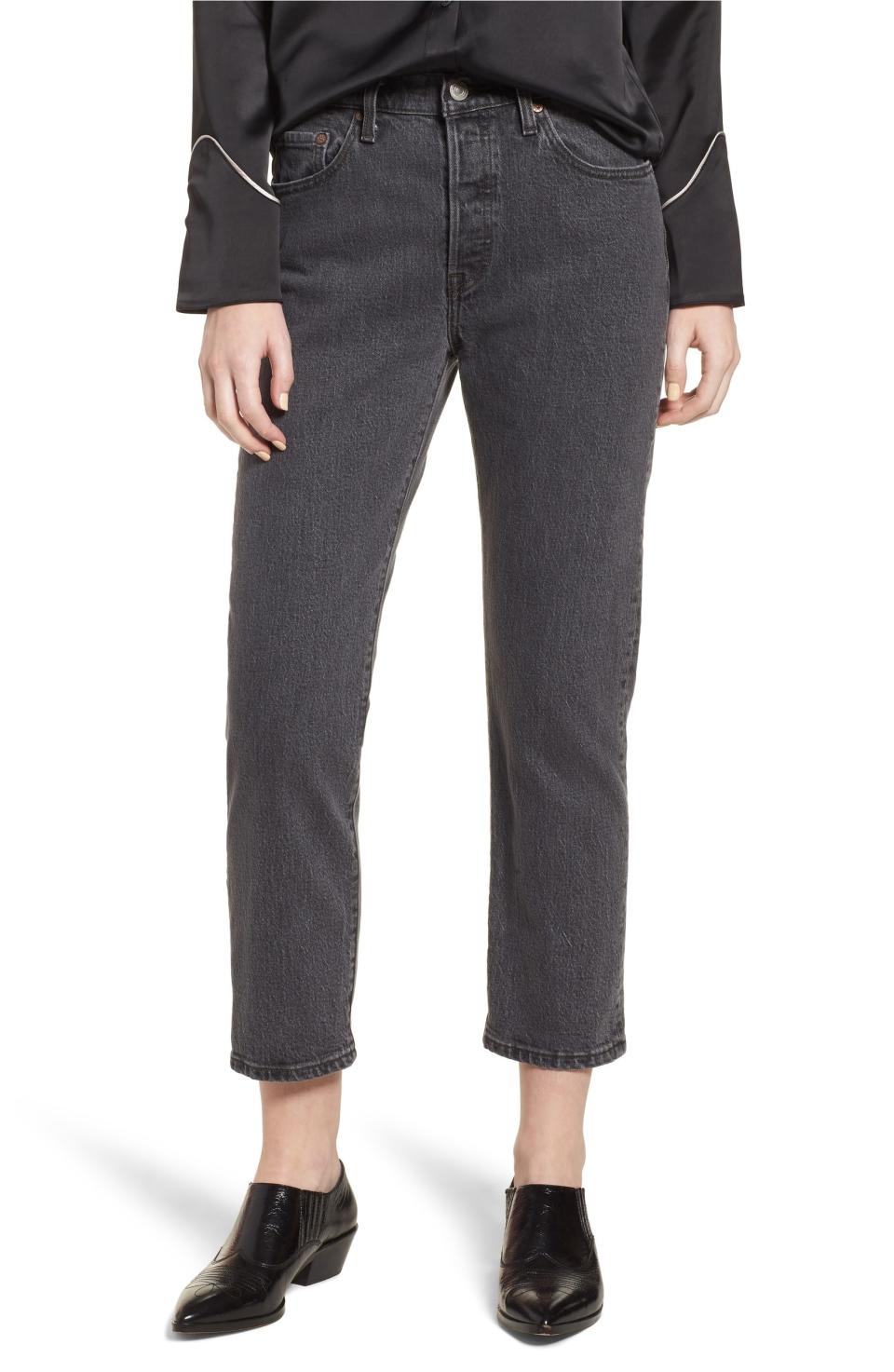 Levi's 501 Crop Skinny Jeans, $98 $64.90, Nordstrom