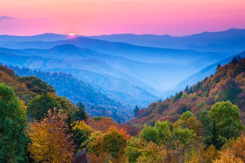 National treasure: The Great Smoky mountains - Credit: istock