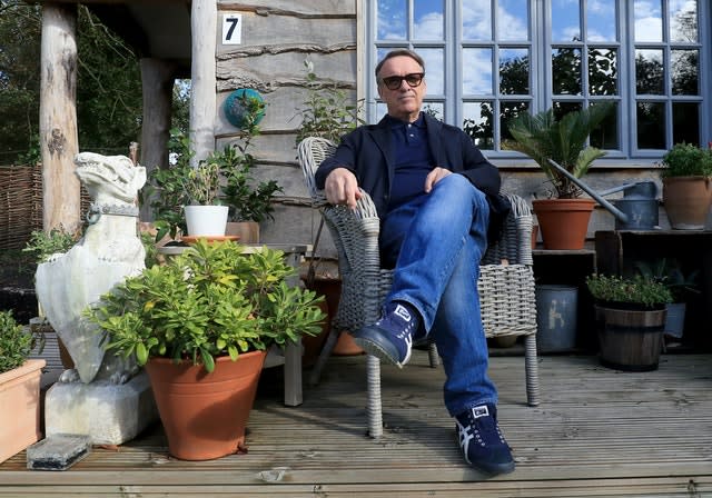 Chris Difford, a founding member of the band Squeeze, who is calling for the clocks not to go back this weekend, as the UK faces the double bind of increasing coronavirus restrictions and shortening days (Gareth Fuller/PA)