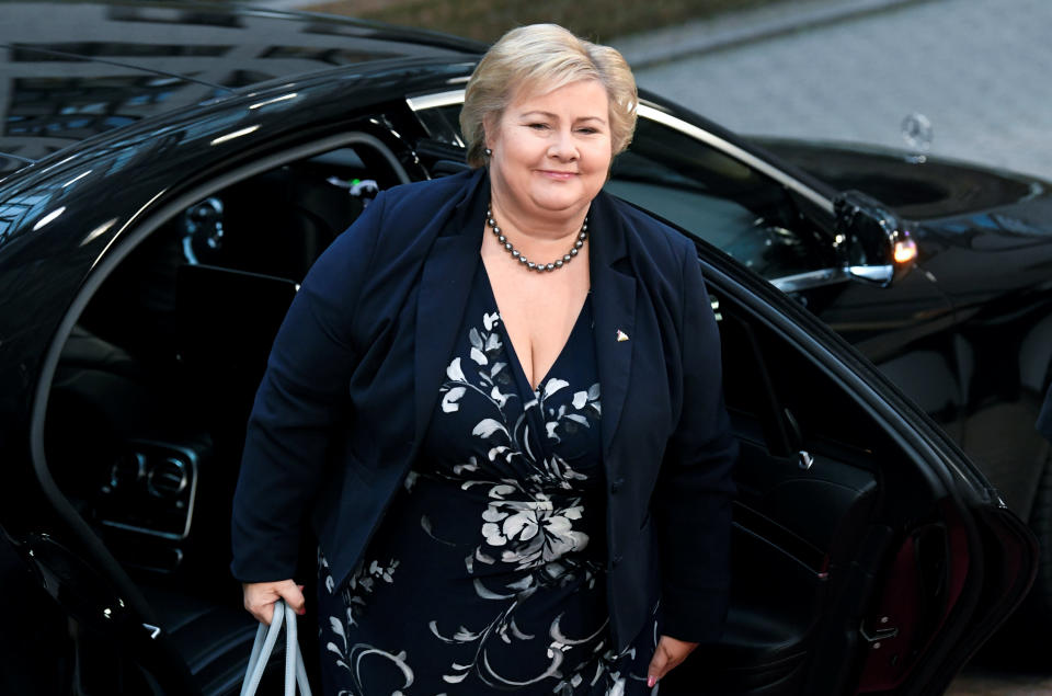 Erna Solberg, primera ministra noruega (REUTERS/Piroschka van de Wouw).