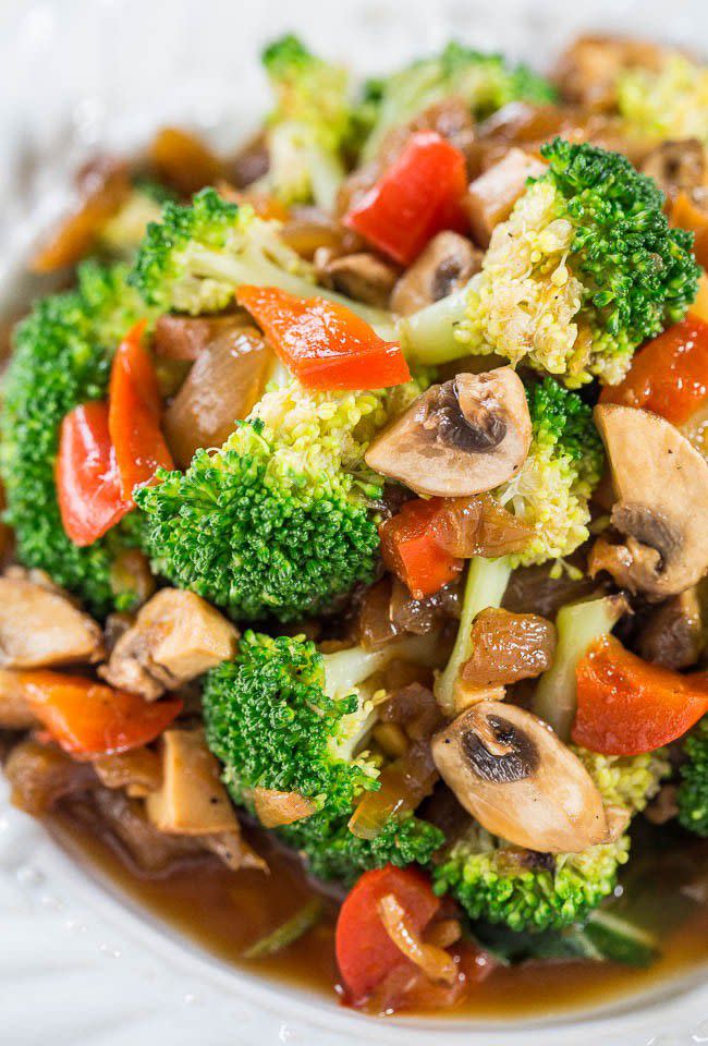 Broccoli and Mixed Vegetable Stir Fry