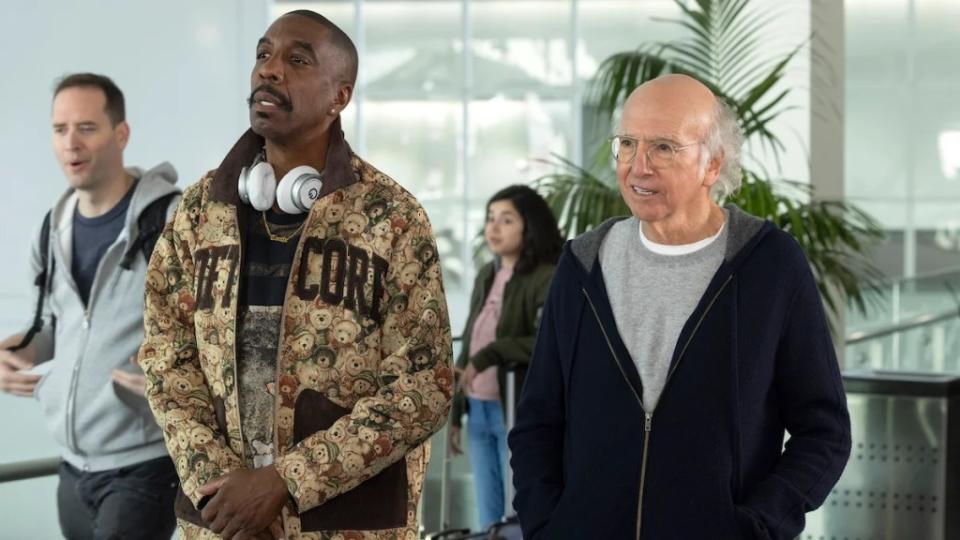 JB Smoove and Larry David in Season 12 of Curb Your Enthusiasm