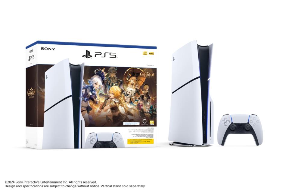 以輕薄機種打造，Sony在台灣、香港市場推出PlayStation 5主機 –《原神》禮包同捆組