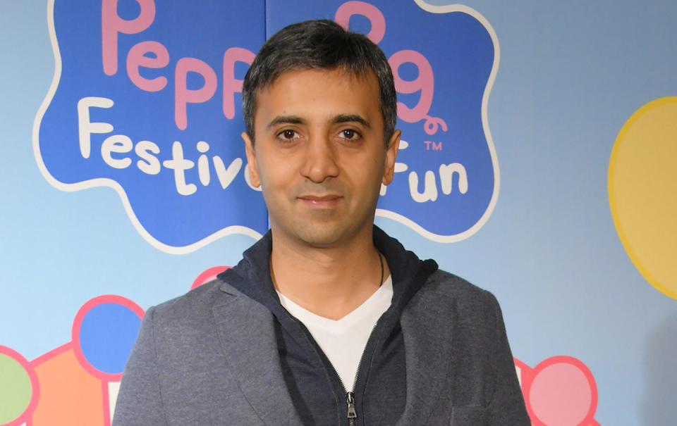 Tej Lalvani is leaving 'Dragons' Den'. (Photo by David M. Benett/Dave Benett/Getty Images)