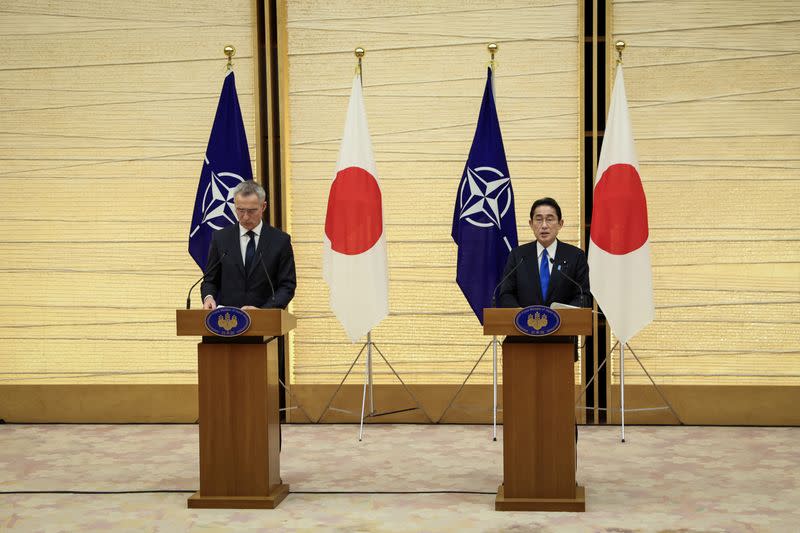 NATO Secretary General Stoltenberg Visits Japan