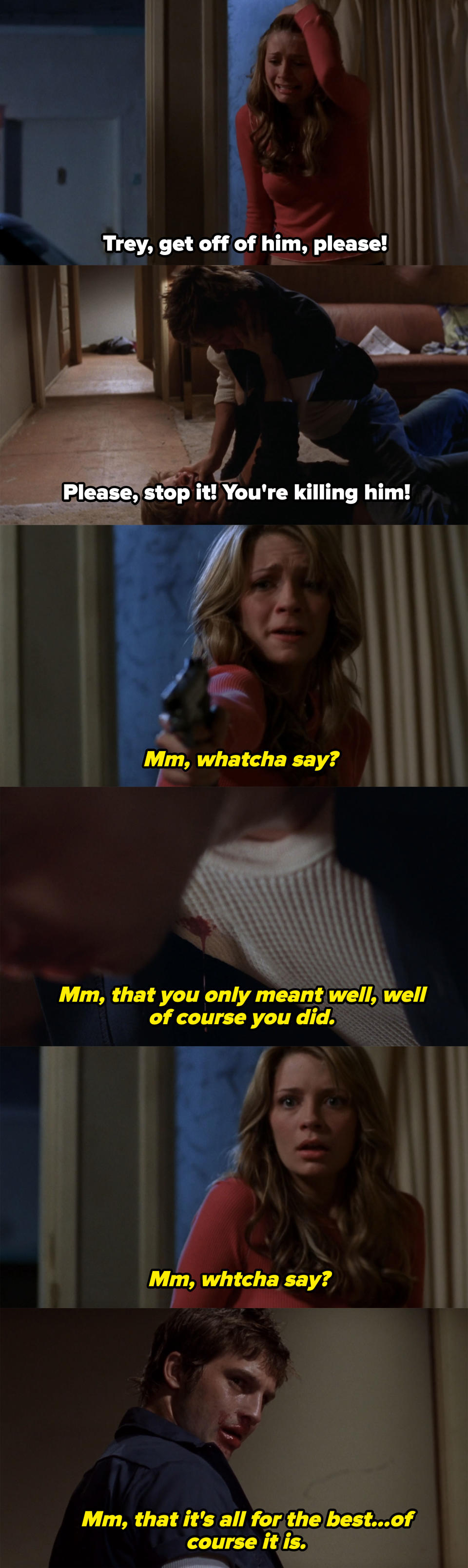 Screenshots from "The O.C."