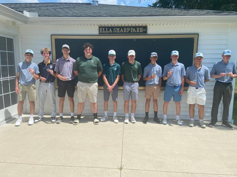 Los golfistas de Hillsdale Academy y Will Carleton obtuvieron siete de los principales medallistas en el campeonato SCAA de este año.