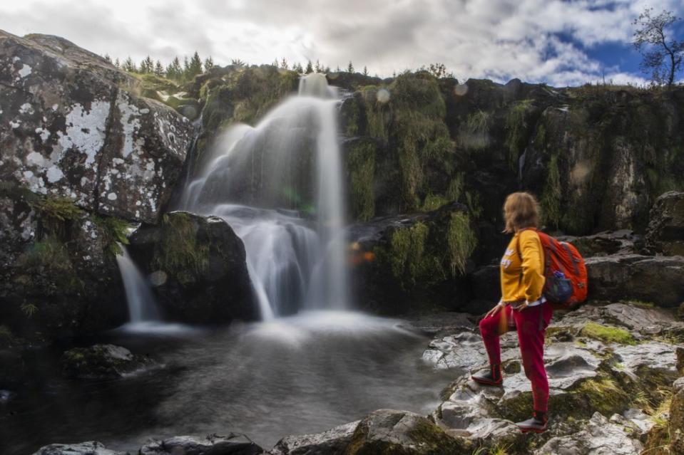 Favell quickly found herself in the habit of swimming outdoors and eventually began looking for ways to share her new hobby with others. Katielee Arrowsmith / SWNS