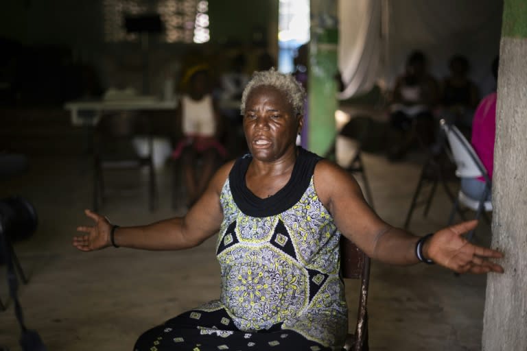 Philomène Dayiti, de 65 años, en Puerto Príncipe el 11 de junio de 2024 (ROBERTO SCHMIDT)