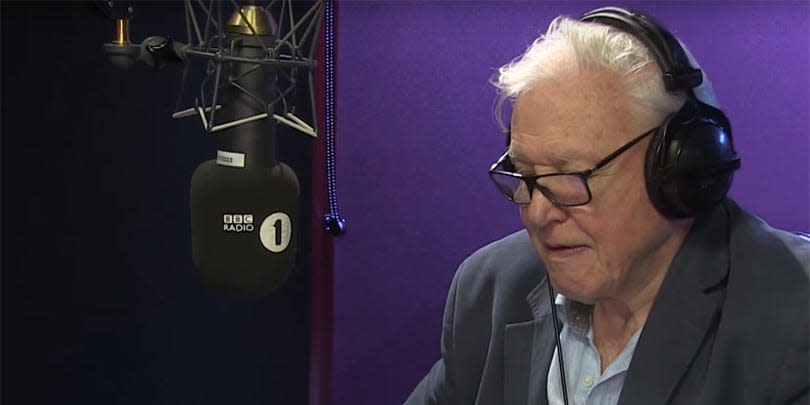 david attenborough radio 1