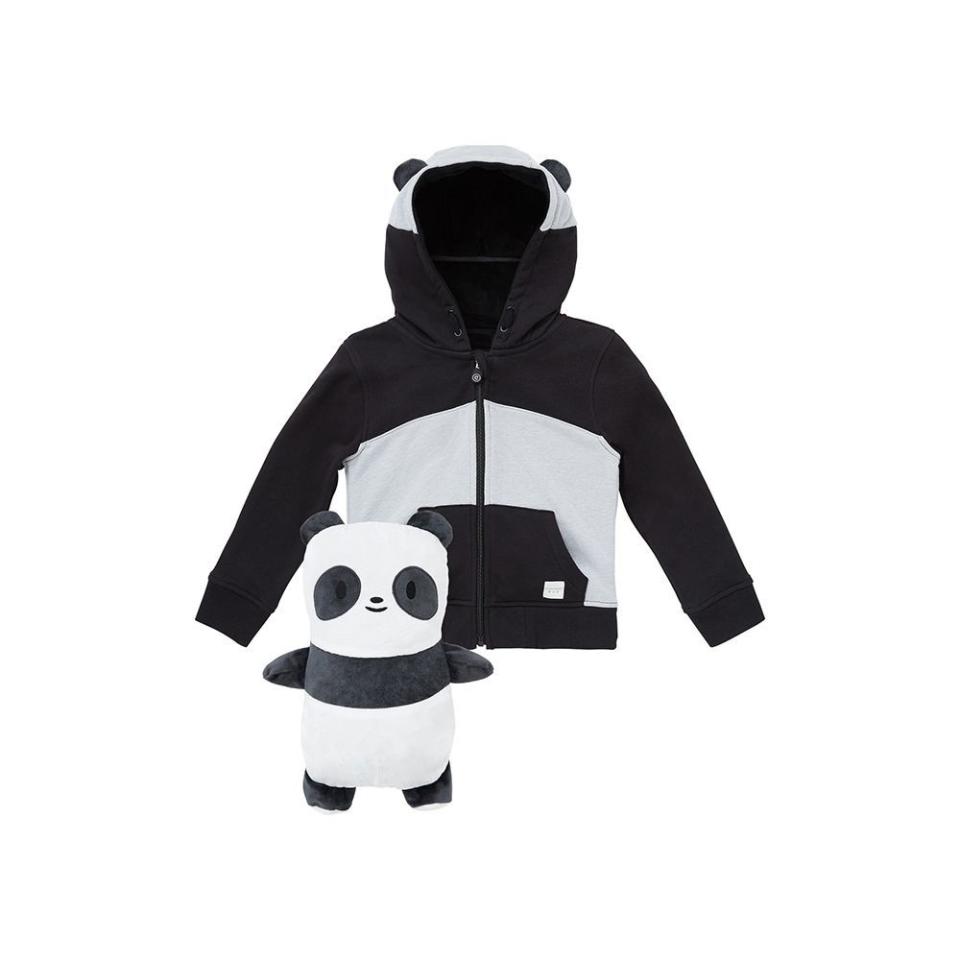 26) Cubcoats Papo the Panda 2-in-1 Stuffed Animal Hoodie