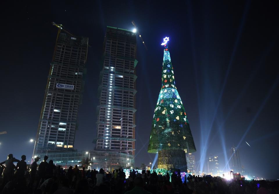 Sri Lanka's Christmas tree