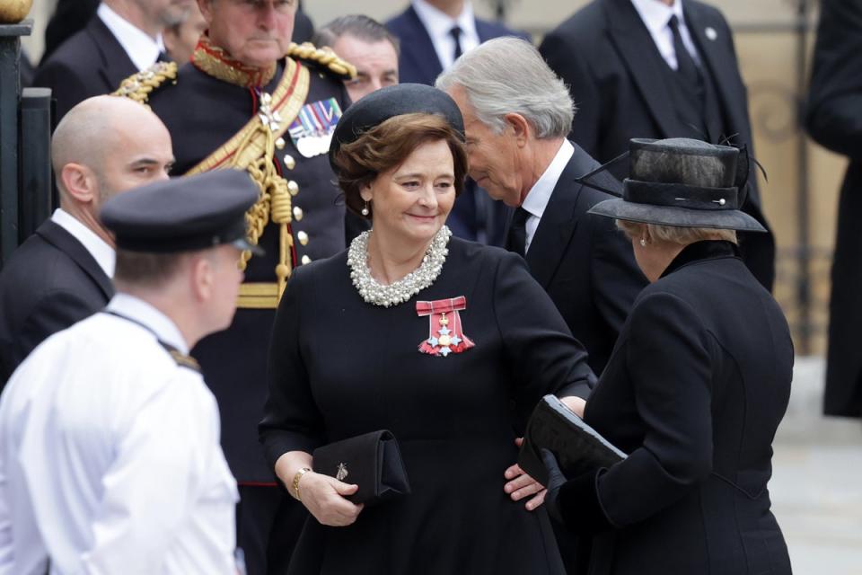 Cherie, Lady Blair: (Getty Images)