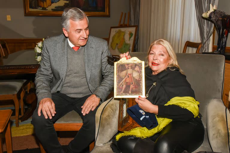 Elisa Carrió y Gerardo Morales en Jujuy