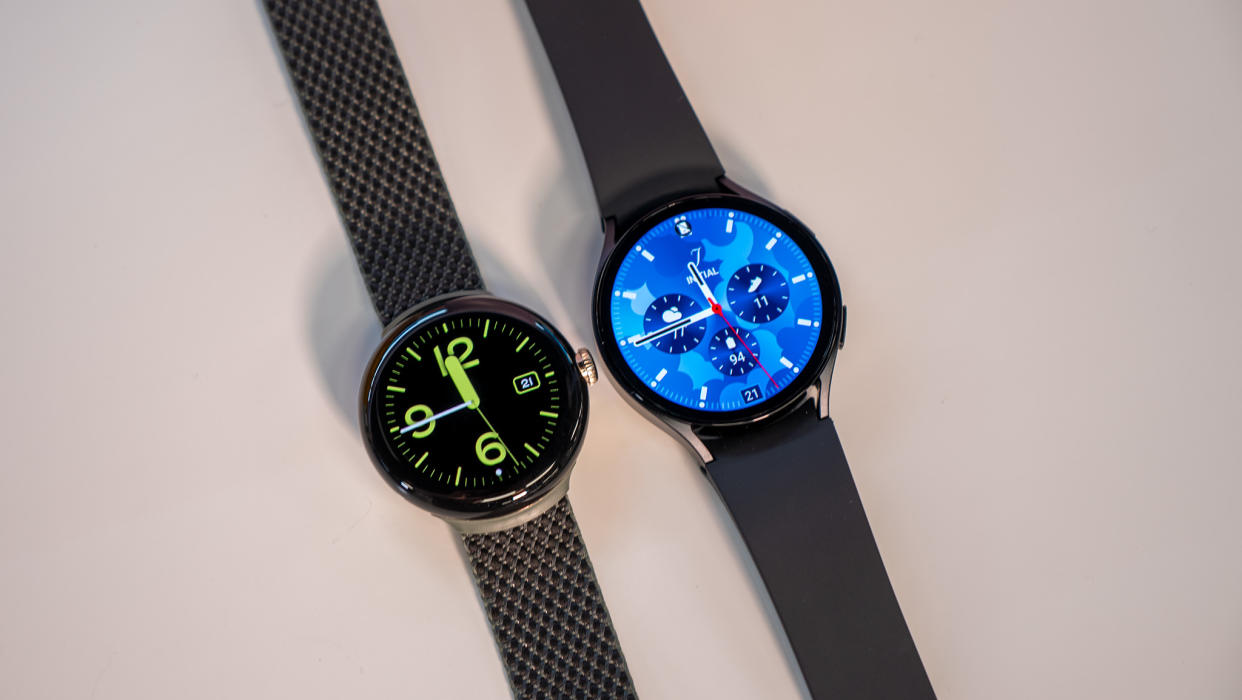 Comparing the Google Pixel Watch with the Samsung Galaxy Watch 6. 
