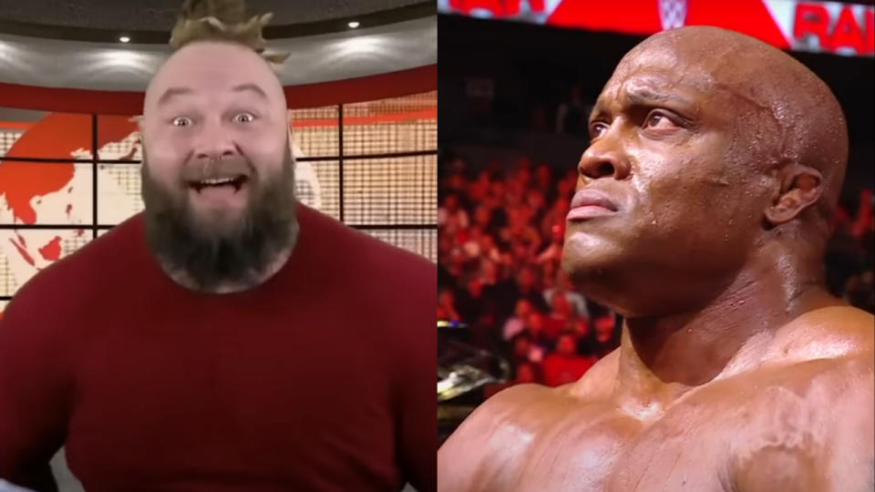 Bray Wyatt vs Bobby Lashley in the WWE