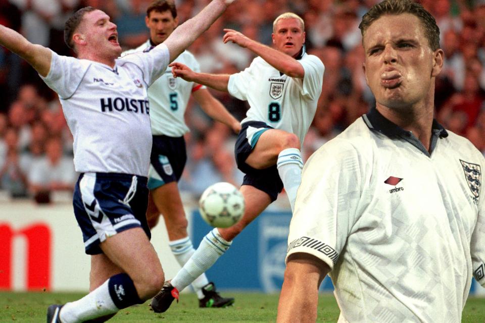 Paul Gascoigne is 50 - and what a player he was