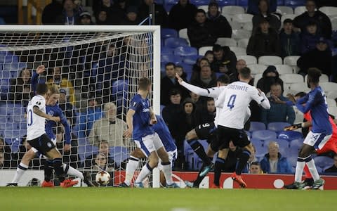 Bryan Cristante scores for Atalanta - Credit: GETTY IMAGES