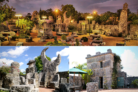 Coral Castle, Florida, United States - The famous Coral Castle in Florida owes its existence to Agnes Scuff and her momentary impulsive decision. The story goes back to the early 1900. Agnes Scuff was to marry Edward Leedskalnin the next day, but suffered a sudden change of heart. The bride-to-be hence became the runaway bride. The moonstruck groom, Ed was shaken with disheartenment and embarrassment, left his native Latvia and marched for Florida, wandering around in the dark with no one around but a lantern. 28 years hence, in 1951, he surprised the world with this magnificent castle. The man, a puny creature who stood just 5 feet above the ground and weighed a mere 100 pounds leaves the world awestruck. How he erected this castle is still a mystery unsolved though some opine he applied magnetism. Bet, that damsel remains to stay a loser for running away from this genius who built her a monument of love. (Image - au.pfinance.yahoo.com)